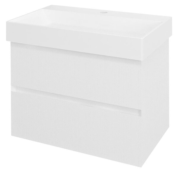 FILENA umyvadlová skříňka 67x51,5x43cm, bílá FID1270B