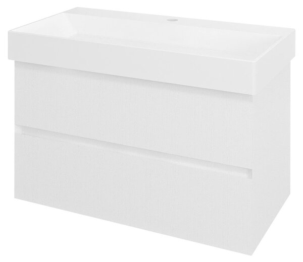 FILENA umyvadlová skříňka 82x51,5x43cm, bílá FID1285B