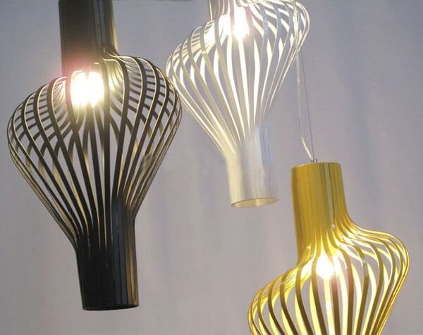 Toolight Geometrická stropní lampa černá APP484-1CP