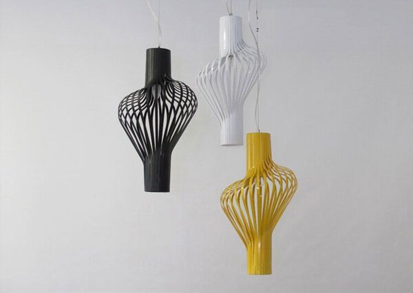 Toolight Geometrická stropní lampa černá APP484-1CP