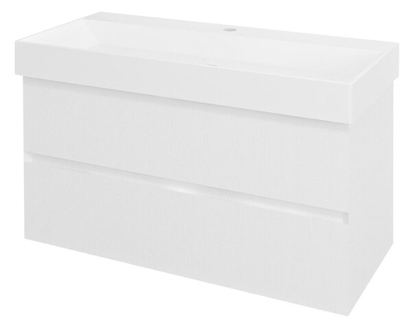 FILENA umyvadlová skříňka 95x51,5x43cm, bílá FID1210B