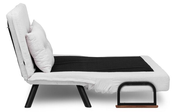 Pohovka futon Sandy (bílá). Akce -25%