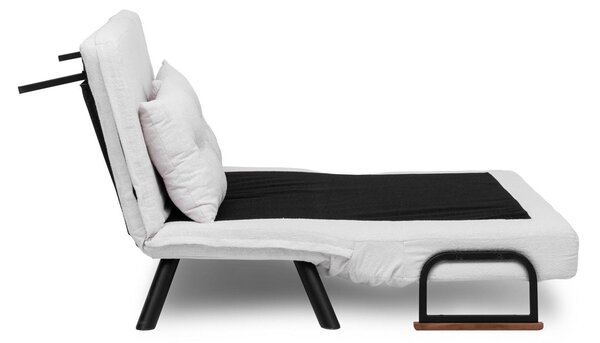 Pohovka futon Sandy (bílá). Akce -25%