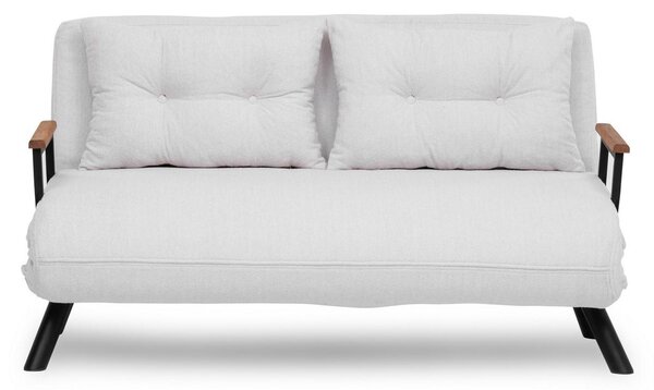 Pohovka futon Sandy (bílá). Akce -25%