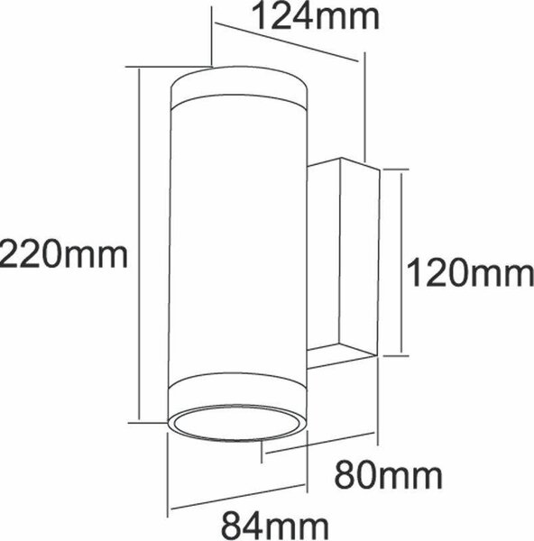 IMPR 731071X VÝPRODEJ VZORKU - Deko-Light nástěnné přisazené svítidlo Mobby II Double 230V 19,90 W 3000 K 1620 lm 84 mm tmavě šedá