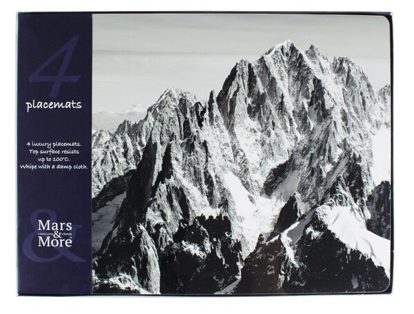 Prostírání Mont Blanc (set 4ks) - 30*40*0,4cm - Mars & More