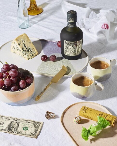 Set 3ks zlaté nože na sýry v dárkové krabičce Cheese - HKLIVING