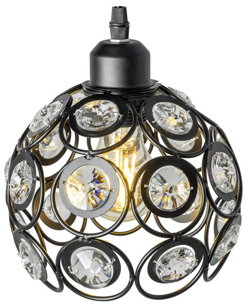 Toolight Moderní závěsná křišťálová lampa APP209-3CPR
