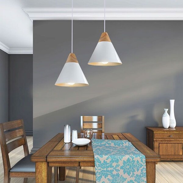 Toolight Závěsná stropní lampa Scandi A Black