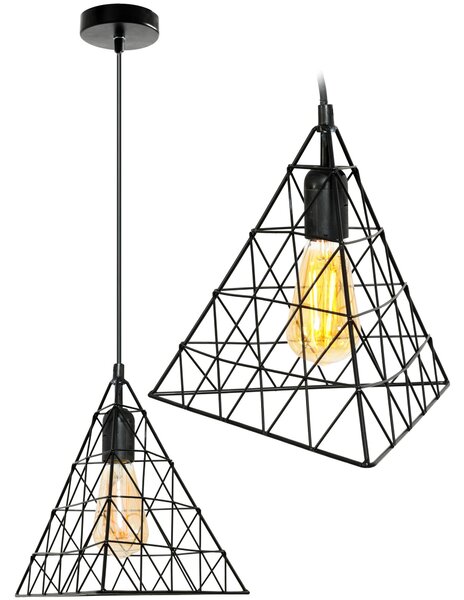 Toolight Stropní lampa visící v industriálním stylu LH2058