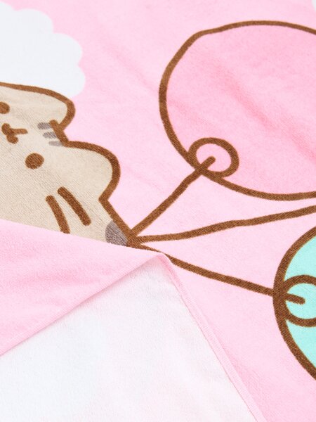 Sinsay - Bavlněná osuška Pusheen the Cat - růžová