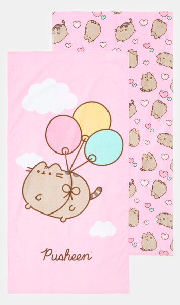 Sinsay - Ručník Pusheen the Cat - růžová