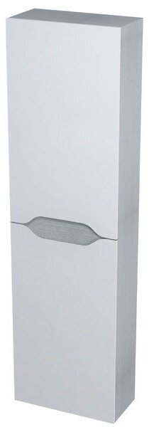 WAVE skříňka vysoká 40x140x20cm, levá/pravá, bílá/dub stříbrný (WA250LP) WA250-3011