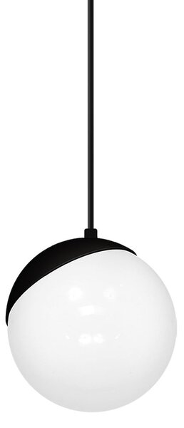 Závěsné svítidlo Sfera, 3x bílé skleněné stínítko, b
