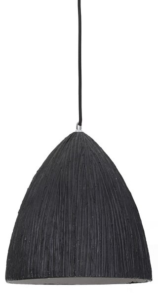 Šedé závěsné keramické světlo Areka - Ø 25*29 cm - Light & Living