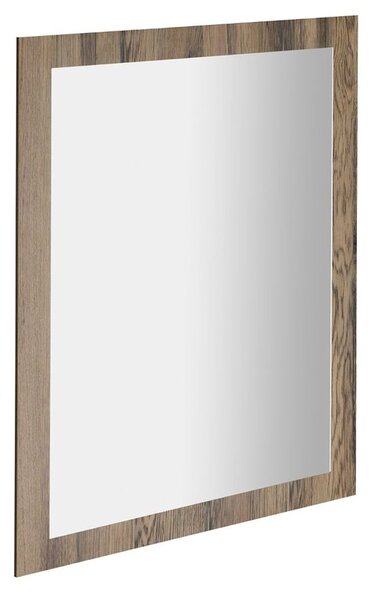Sapho NIROX zrcadlo v rámu 600x800mm, dub collingwood