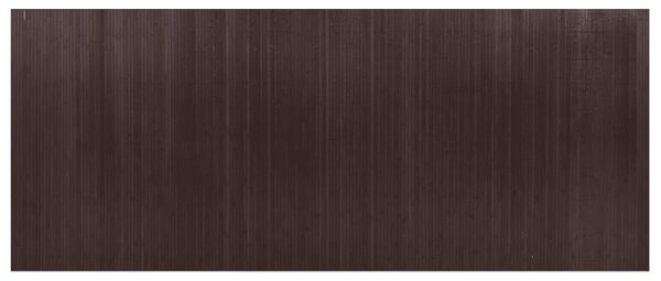 Paraván tmavě hnědý 165 x 400 cm bambus