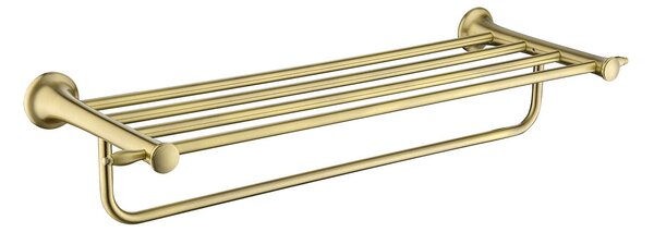 Ferro - Velký držák ručníků se závěsem ANTICA, bronz, AAI35BR