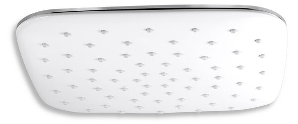 Novaservis - Pevná sprcha 250 x 250 mm, bílá-chrom, RUP/410,1