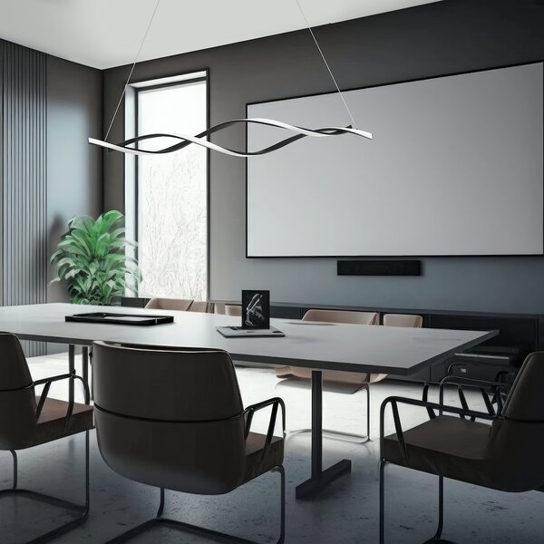Závěsné LED svítidlo Grant, 2x LED 38w, 4000k, b