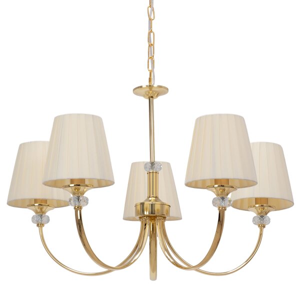 Toolight Toolight, stropní lampa 5xE14 APP1014-5CP, béžová, OSW-05557