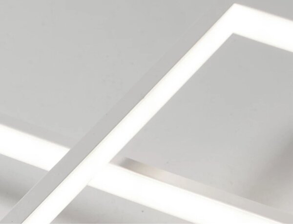 Toolight - LED stropní svítidlo + dálkové ovládání APP385-CP, chromová, OSW-07860