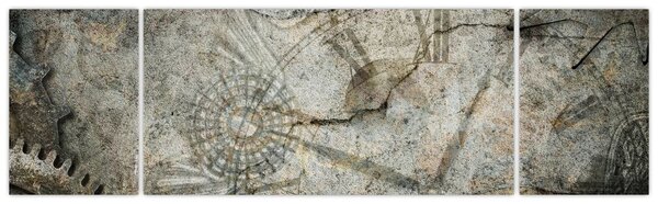 Obraz - Tok času (170x50 cm)