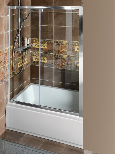 Polysan, DEEP sprchové dveře 1200x1650mm čiré sklo, MD1216