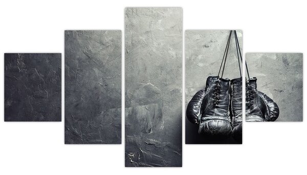 Obraz boxerských rukavic (125x70 cm)