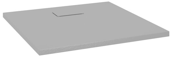 Sprchová vanička - SMC - 80x80 cm | šedá