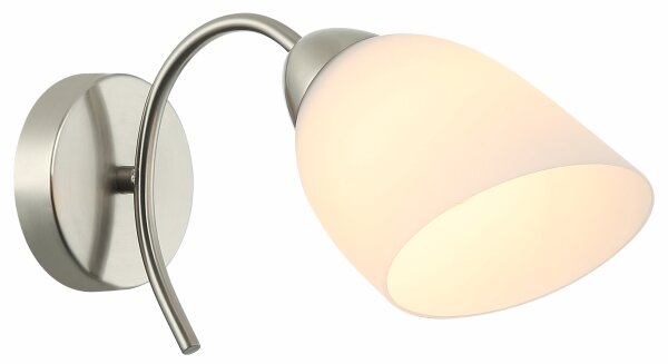 Nástěnné svítidlo DONNA 1xE27/60W/230V nikl