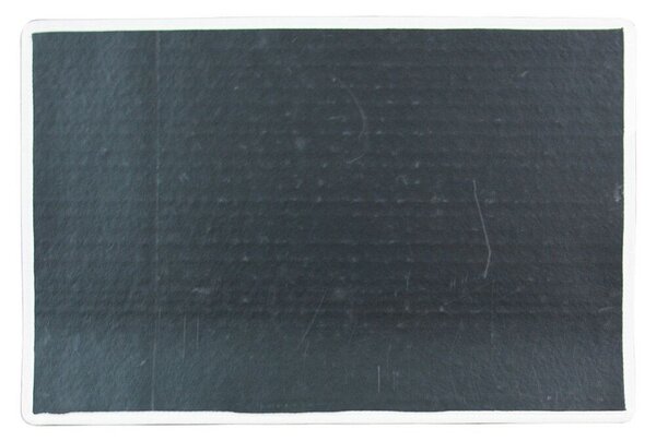 Černá rohožka s květy a ovocem Liliana - 75*50*1cm - Mars & More