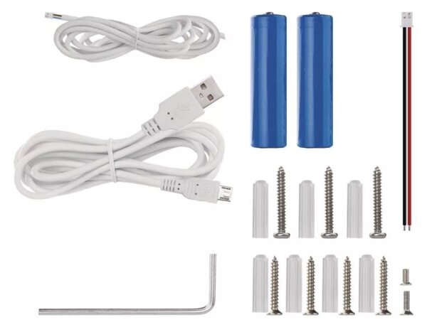 Bezdrátový videozvonek se solárním panelem GoSmart 4400 mAh 3xAA IP44 Wi-Fi Tuya