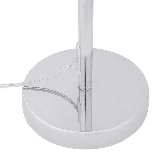 Stolní lampa TENNA Křišťál Stříbrná