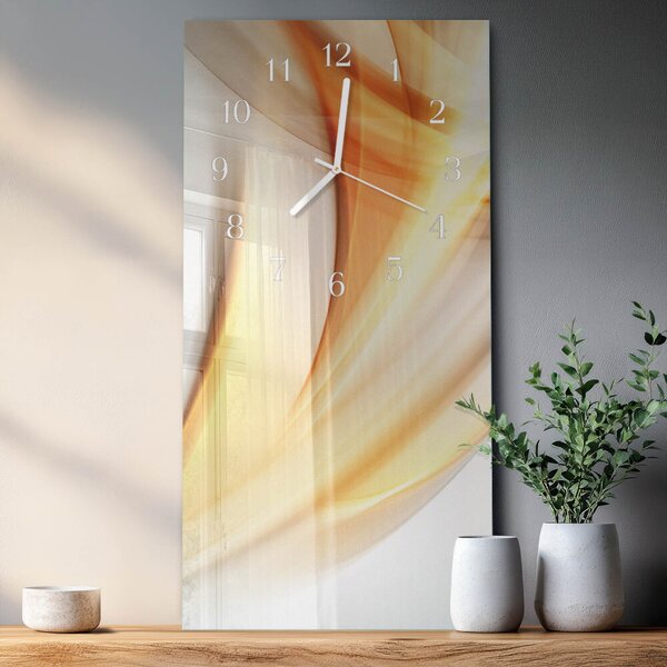 Skleněné hodiny vertikální Vzor zsppb-30x60-00092621