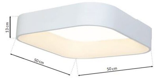 Stropní LED svítidlo Astro, 1x LED 40w, 3000-4000k, w