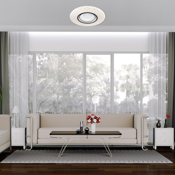 Stropní LED svítidlo Tokyo, 1x LED 24w, 3000-6000k, w/ch, s ovladačem