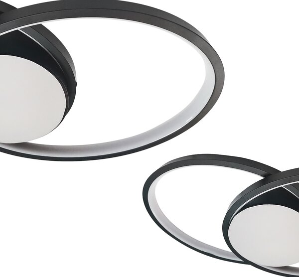 Stropní LED svítidlo Focus, 2x LED 40w, 4000k, b