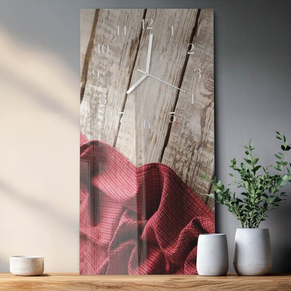 Skleněné hodiny vertikální Tabulka zsppb-30x60-00092693