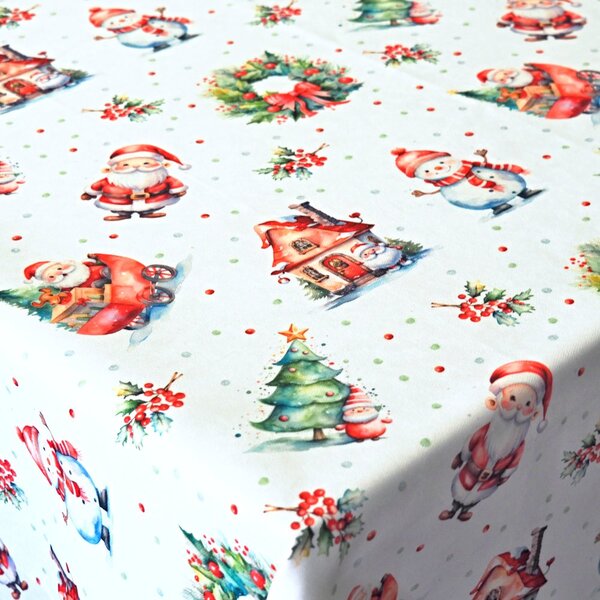 Vánoční ubrusy a běhouny SOFT 40x120 Vypalovaná vlnka