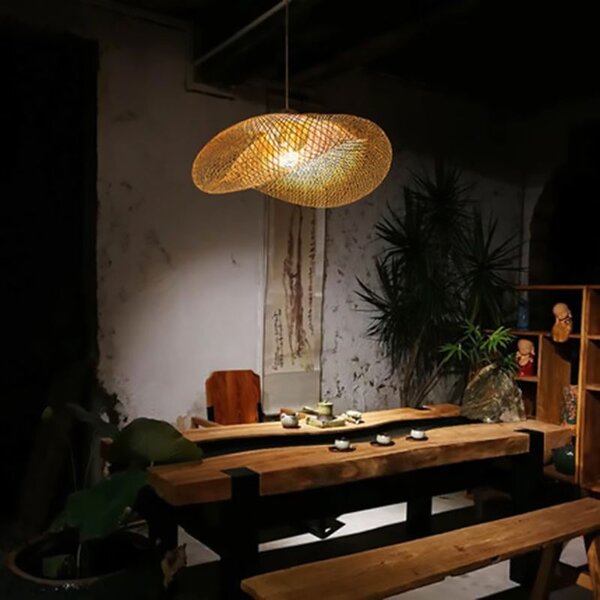 Toolight Stropní závěsné svítidlo Boho Natural APP880-1CP