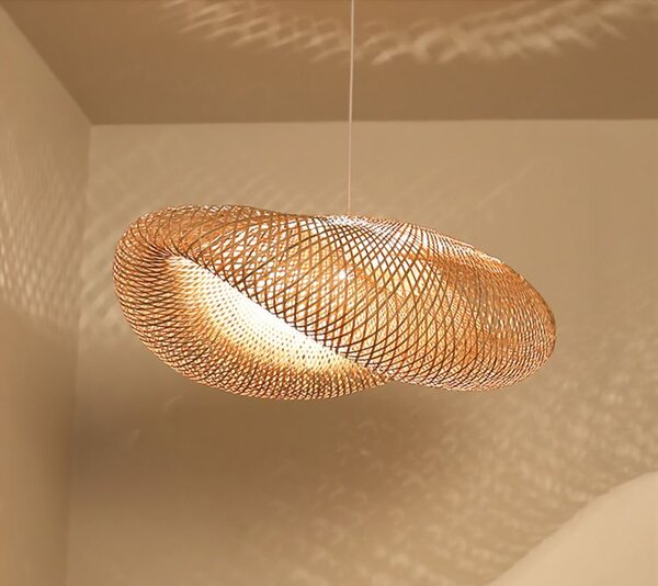 Toolight Stropní závěsné svítidlo Boho Natural APP880-1CP