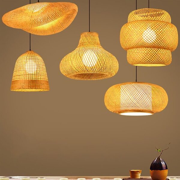 Toolight Stropní závěsné svítidlo Boho Natural APP880-1CP