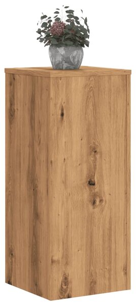 Stojany na rostliny 2 ks dub artisan 30 x 30 x 70 cm kompozit