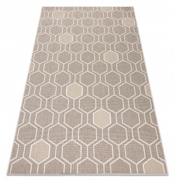 Kusový koberec Hexa béžový 200x290cm