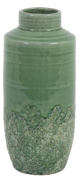 Zelená keramická váza Sierra seagreen - Ø13*29 cm