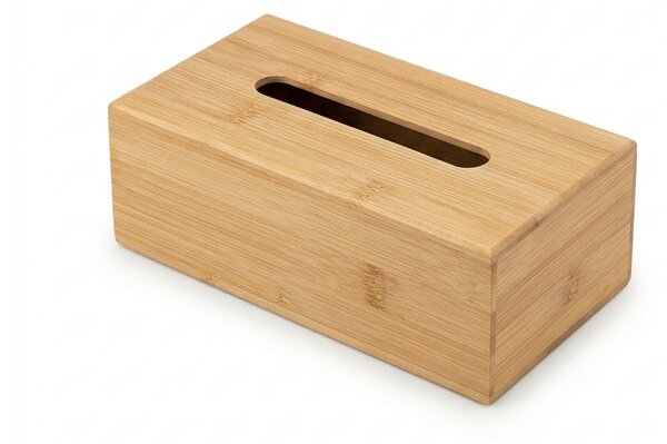 Bambusový box na kapesníky SOVO, 25 x 13 cm