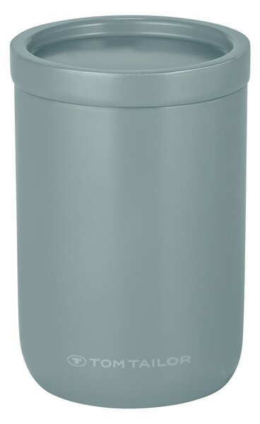 Zelený koupelnový organizér na vatové tampony z polyresinu Tom Tailor T-Color Bath – Wenko