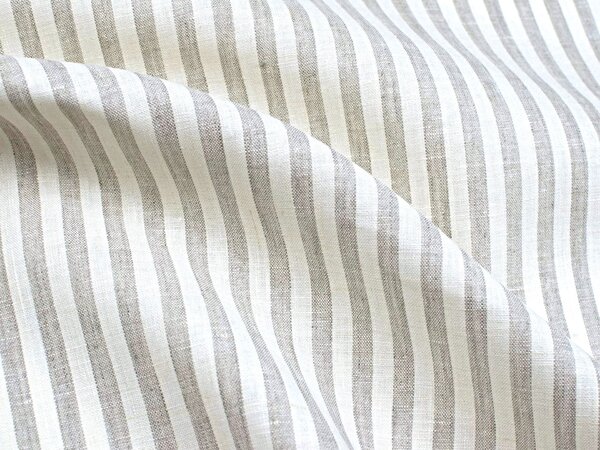 Snový svět Přírodní proužek 1 cm - lněná látka