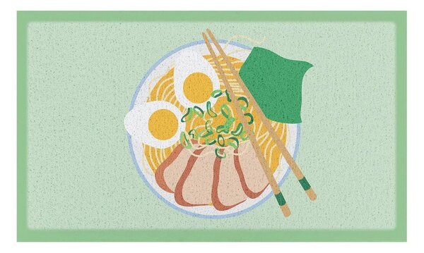 Rohožka z recyklovaného plastu 40x70 cm Ramen Bowl – Artsy Doormats